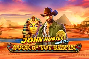 John Hunter and the Book of Tut Respin slot game artwork