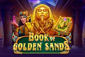 Book of Golden Sands slot game artwork