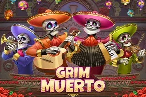 Grim Muerto slot game artwork