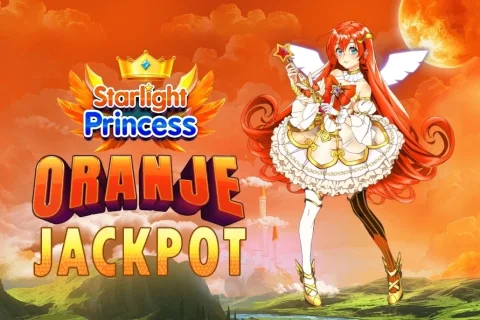Starlight Princess Oranje Jackpot game artwork