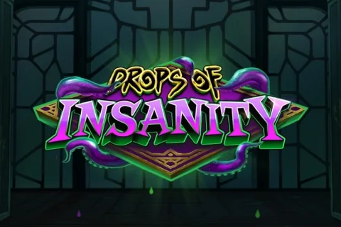 Drops of Insanity slot game artwork