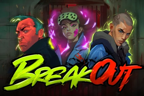 Breakout slot game artwork