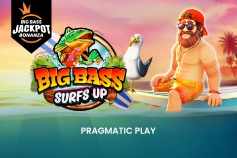 Big Bass Surf’s Up – Big Bass Jackpot Bonanza slot game artwork