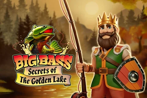 Big Bass Secrets of the Golden Lake slot game artwork