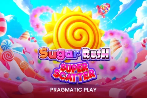 Sugar Rush Super Scatter slot game artwork
