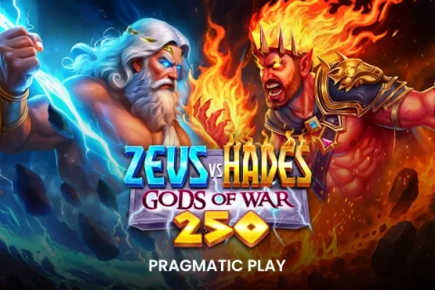Zeus vs Hades – Gods of War 250 slot game artwork