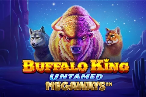 Buffalo King Untamed Megaways slot game artwork