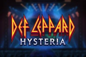 Def Leppard Hysteria slot game artwork