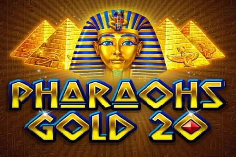 Pharaohs Gold 20 game artwork