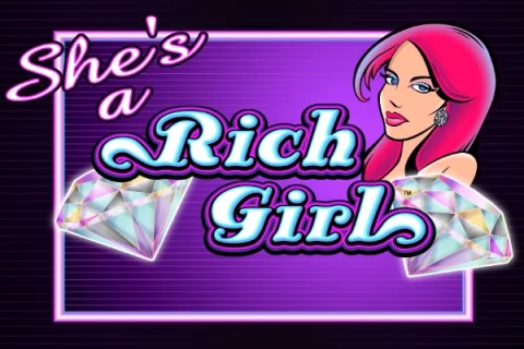 She’s a Rich Girl slot game artwork