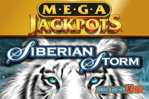 Siberian Storm Megajackpots slot game artwork