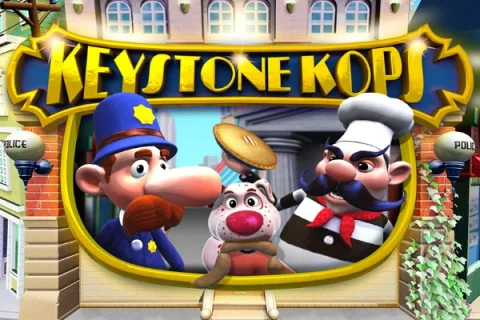 The Keystone Kops slot game artwork