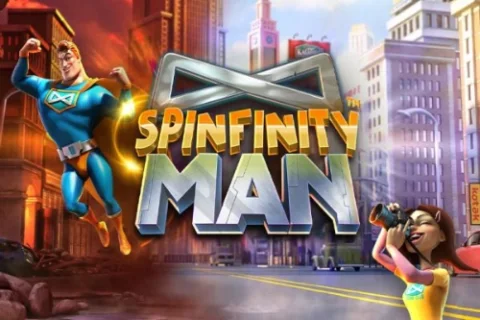 Spinfinity Man slot game artwork