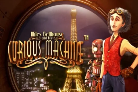 The Curious Machine slot game artwork