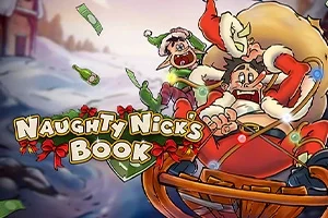 Naughty Nick’s Book slot game artwork