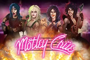 Mötley Crüe slot game artwork