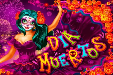 Dia Muertos slot game artwork