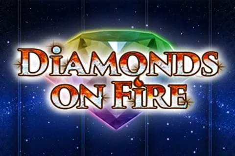 Diamonds on Fire slot game artwork