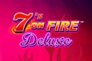 7’s on Fire Deluxe slot game artwork