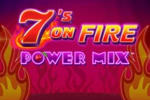 7’s on Fire Power Mix slot game artwork
