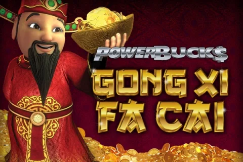 PowerBucks Gong Xi Fa Cai slot game artwork