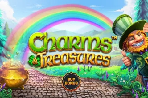 Charms & Treasures slot game artwork
