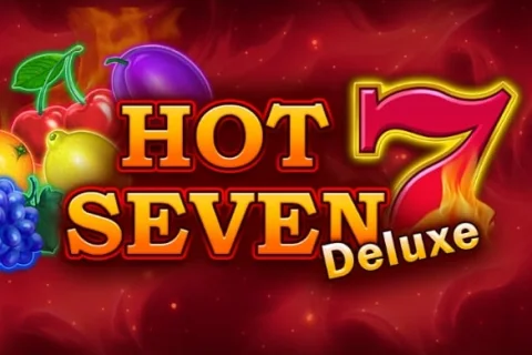 Hot Seven Deluxe slot game artwork
