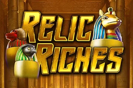 Relic Riches slot game artwork