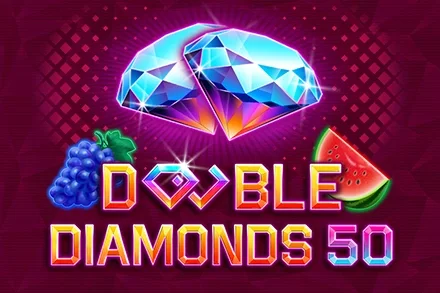 Double Diamonds 50 slot game artwork