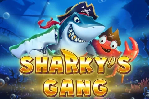 Sharky’s Gang slot game artwork