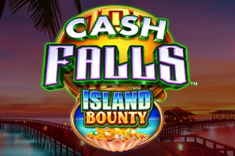 Cash Falls Island Bounty slot game artwork