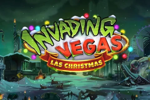 Invading Vegas: Las Christmas slot game artwork