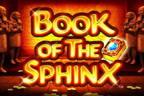 Book of the Sphinx slot game artwork