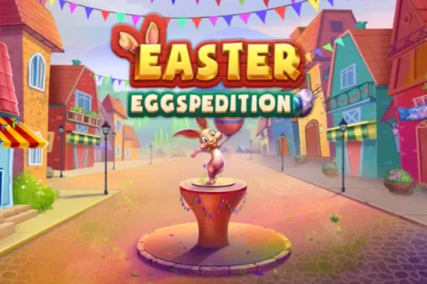 Easter Eggspedition slot game artwork
