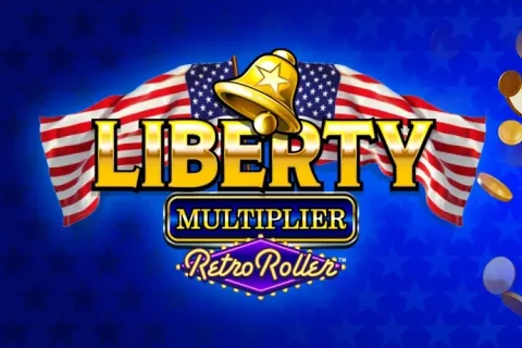 Liberty Multiplier Retro Roller slot game artwork
