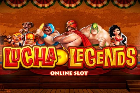 Lucha Legends slot game artwork