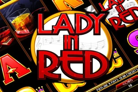 Lady In Red slot game artwork
