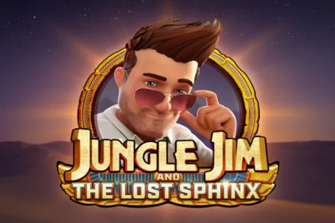 Jungle Jim and the Lost Sphinx slot game artwork