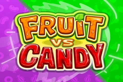 Fruit vs Candy slot game artwork
