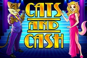 Cats & Cash slot game artwork