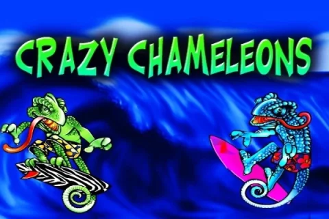 Crazy Chameleons slot game artwork