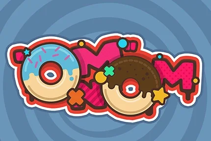 OmNom slot game artwork