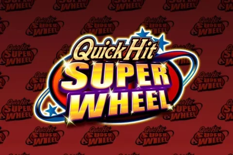 Quick Hit Super Wheel Wild Red slot game artwork