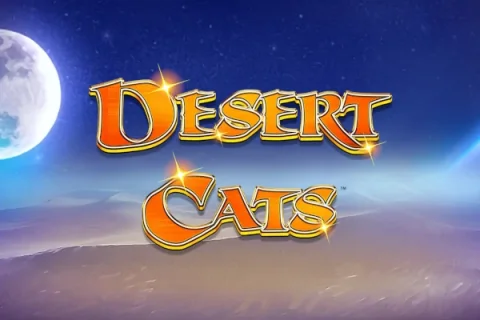 Desert Cats slot game artwork