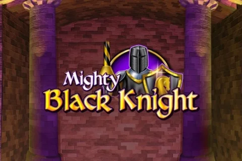 Mighty Black Knight slot game artwork