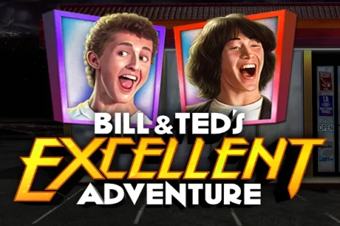 Bill & Ted’s Excellent Adventure slot game artwork