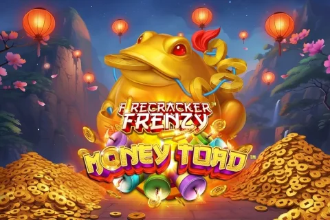 Firecracker Frenzy Money Toad game artwork
