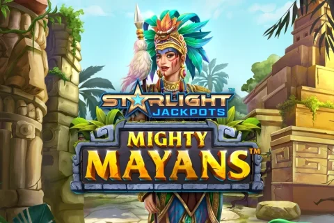 Starlight Jackpots Mighty Mayans game artwork