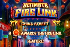 Ultimate Fire Link China Street slot game artwork