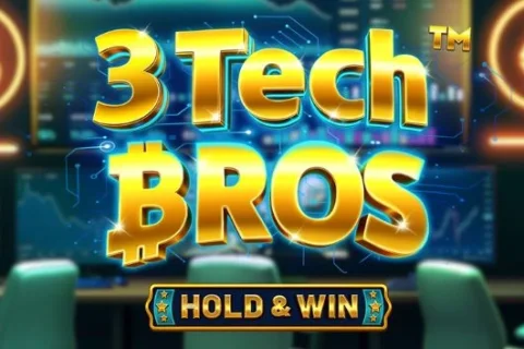 3 Tech Bros slot game artwork